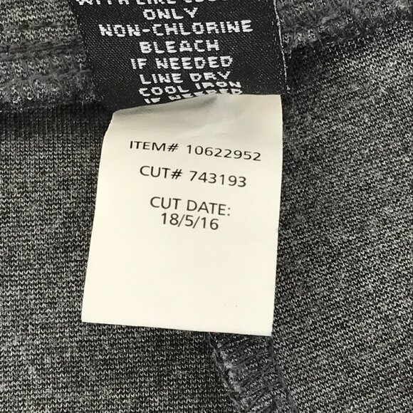 Torrid Ponte Knit Ankle Legging Women's Plus Size 1/1X Gray Stretch Pull-On - Picture 10 of 10